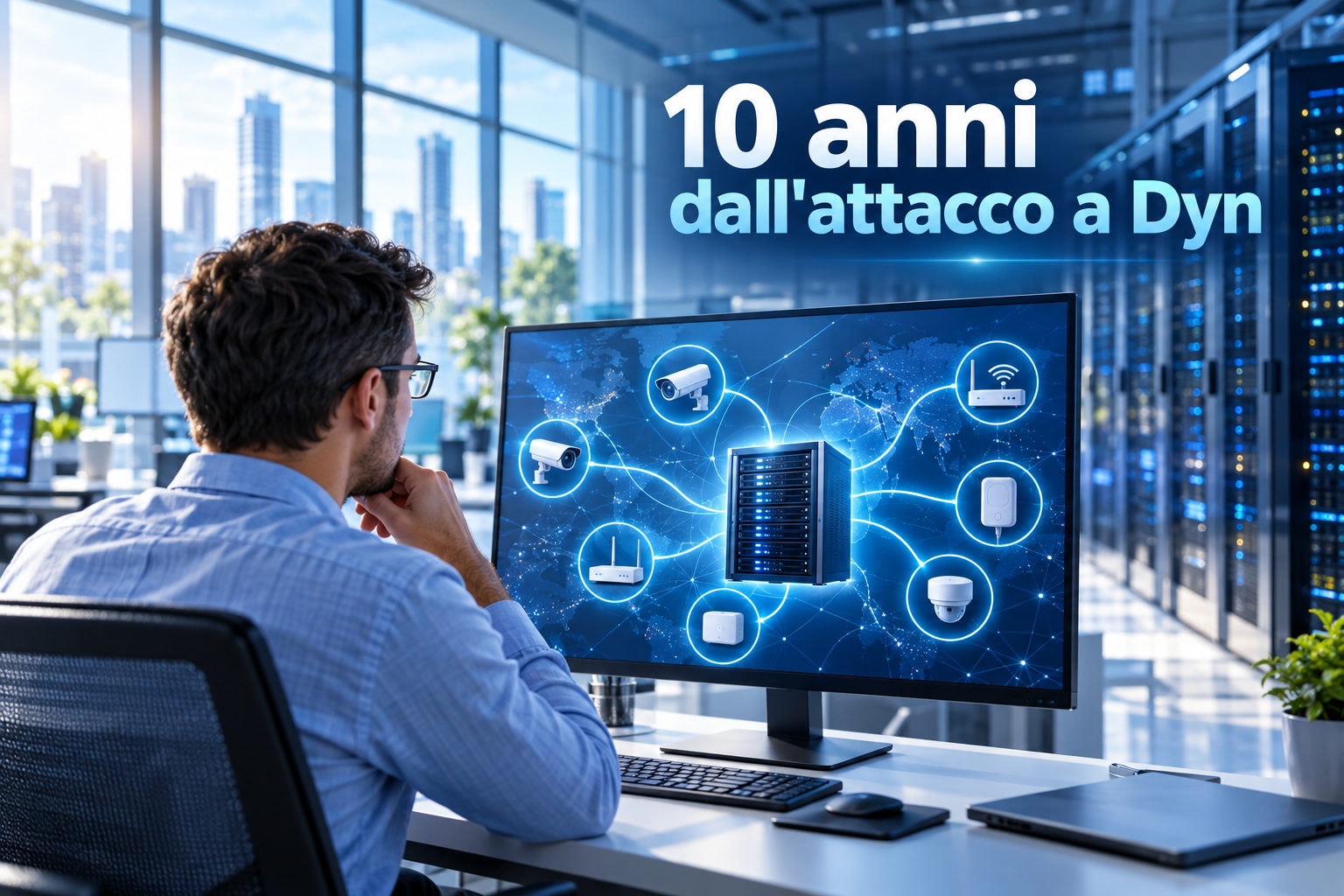 Dieci anni dall'attacco a Dyn: quando telecamere e router domestici misero in ginocchio mezzo internet