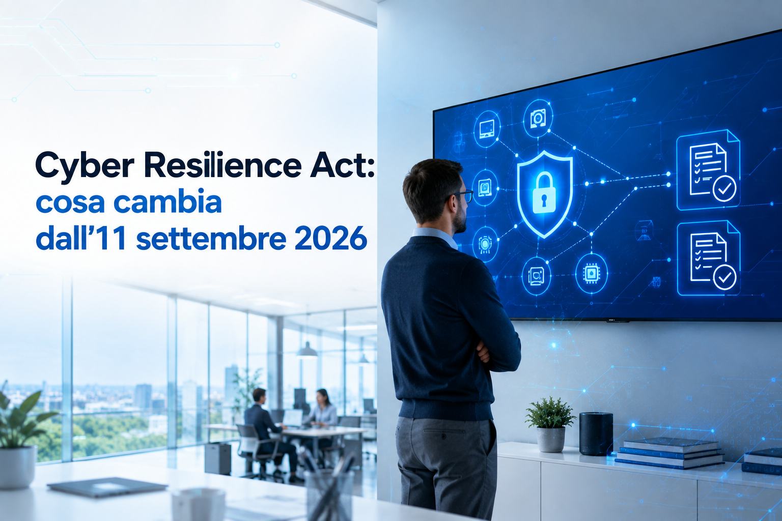 Cyber Resilience Act: dall'11 settembre 2026 scattano i primi obblighi. Cosa devono fare le PMI