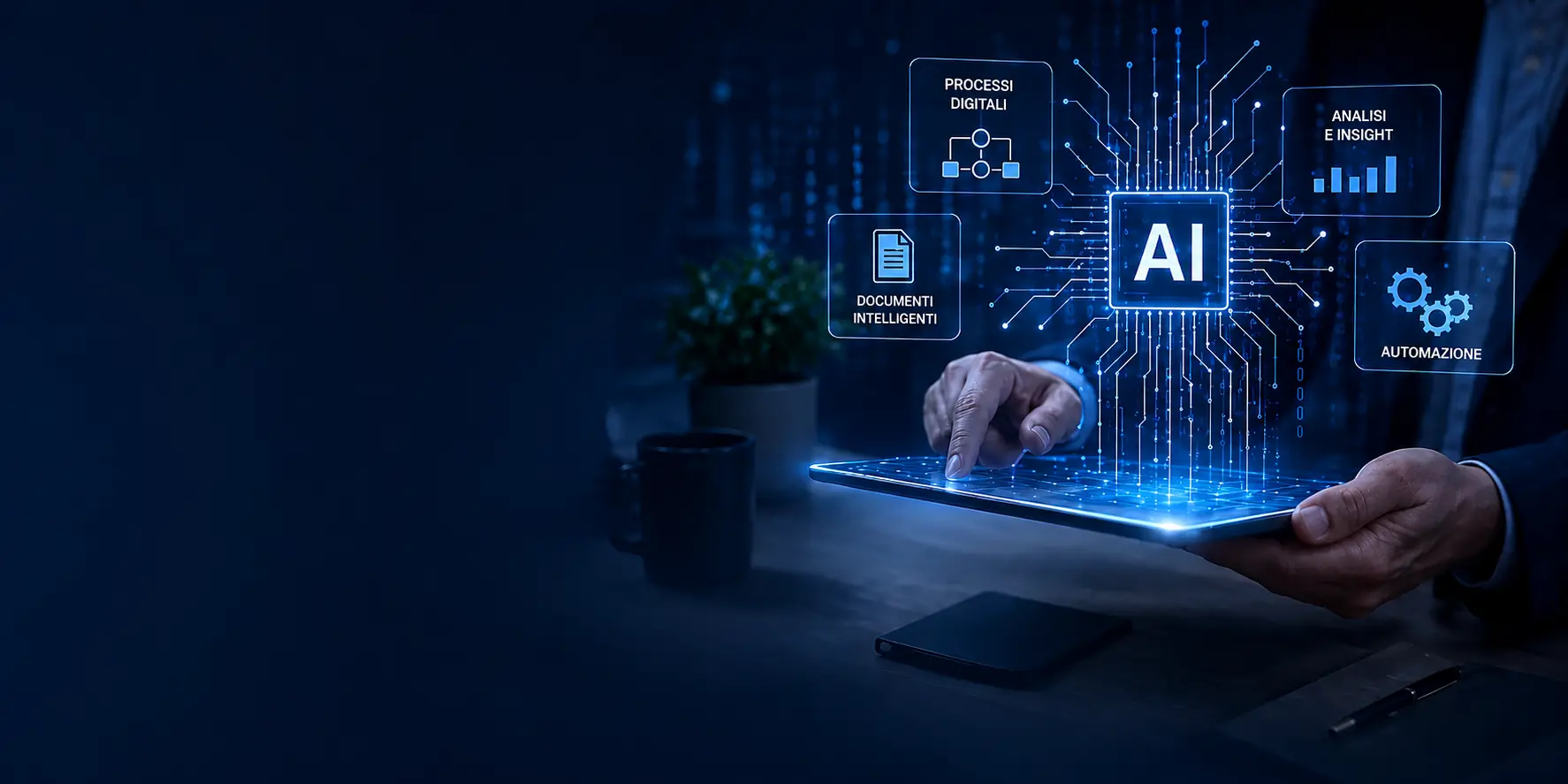 Digitalizzazione e Soluzioni AI per Aziende.
