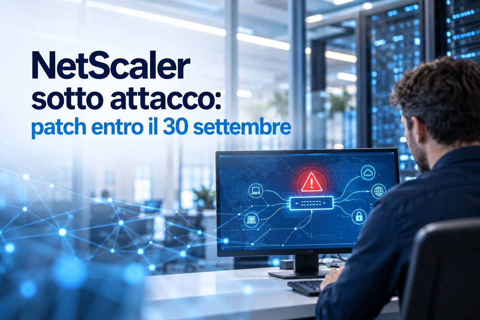 NetScaler sotto attacco globale: due zero-day critici nel gateway VPN Citrix, patch entro il 30 settembre