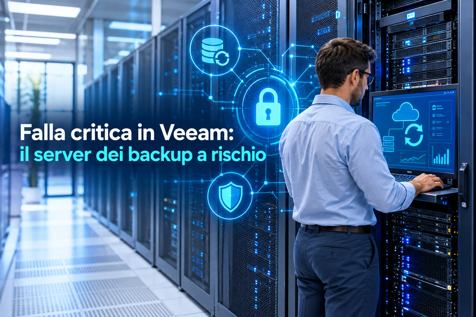 Falla critica in Veeam Backup & Replication: a rischio il server che custodisce i backup aziendali